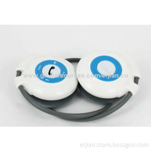 Neckband Sports MP3 Wireless earphone with Bluetooth for Smartphones/iPhone/Tablet PC, 3.7V Voltage